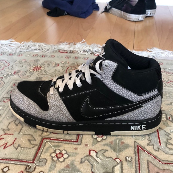 Nike Prestige Snakeskin High Top Black/Grey - Picture 3 of 8